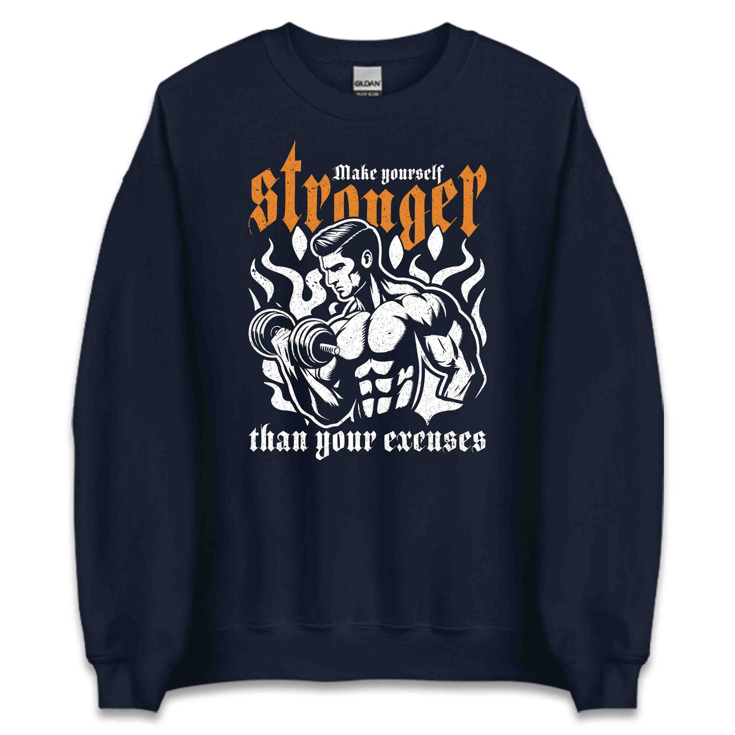 Make Yourself Stronger Than Your Excuses Gym Fitness Inspirational | PRODUCT CODE: MKYRSFLRNGEX