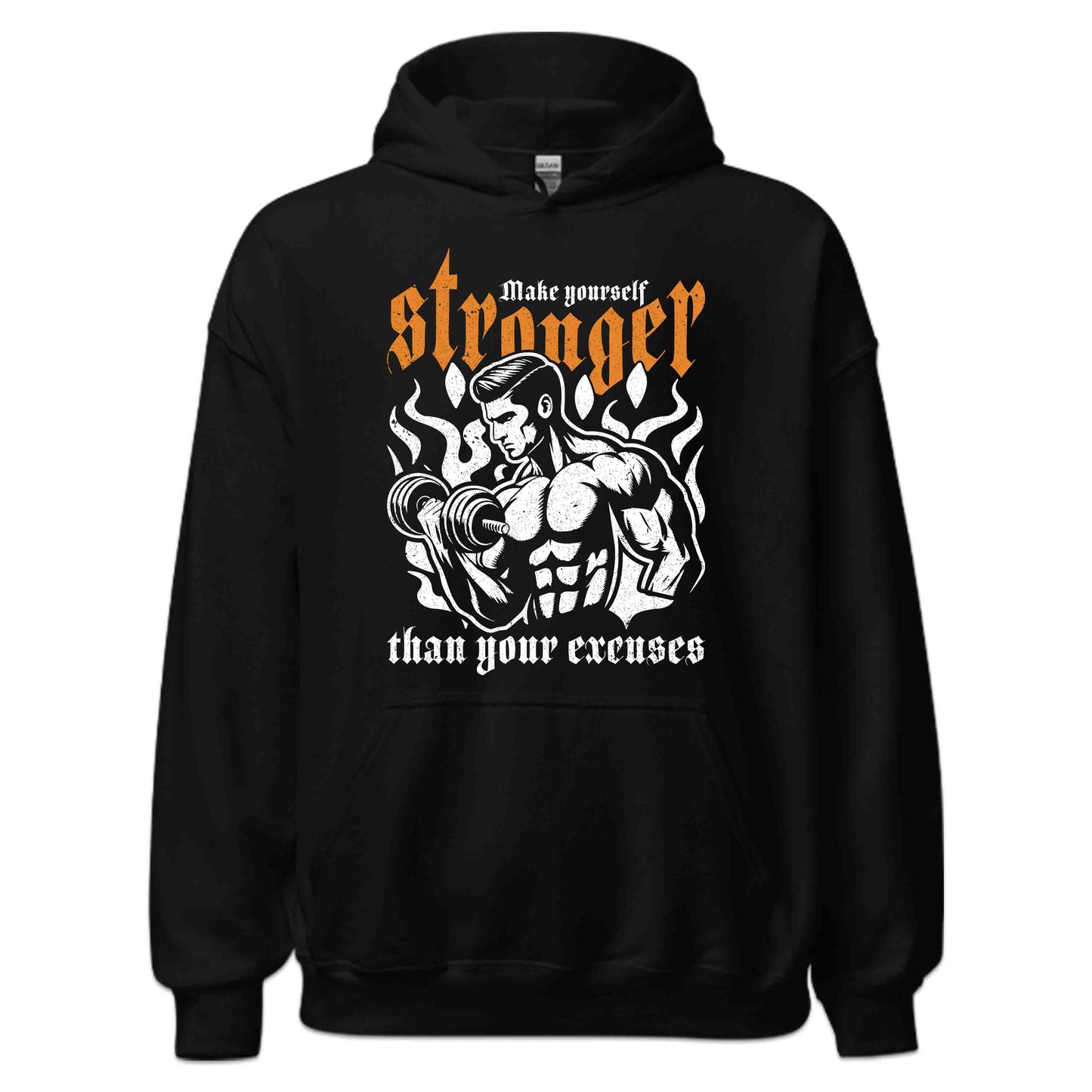 Make Yourself Stronger Than Your Excuses Gym Fitness Inspirational | PRODUCT CODE: MKYRSFLRNGEX