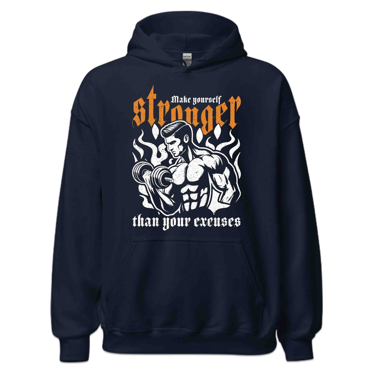 Make Yourself Stronger Than Your Excuses Gym Fitness Inspirational | PRODUCT CODE: MKYRSFLRNGEX