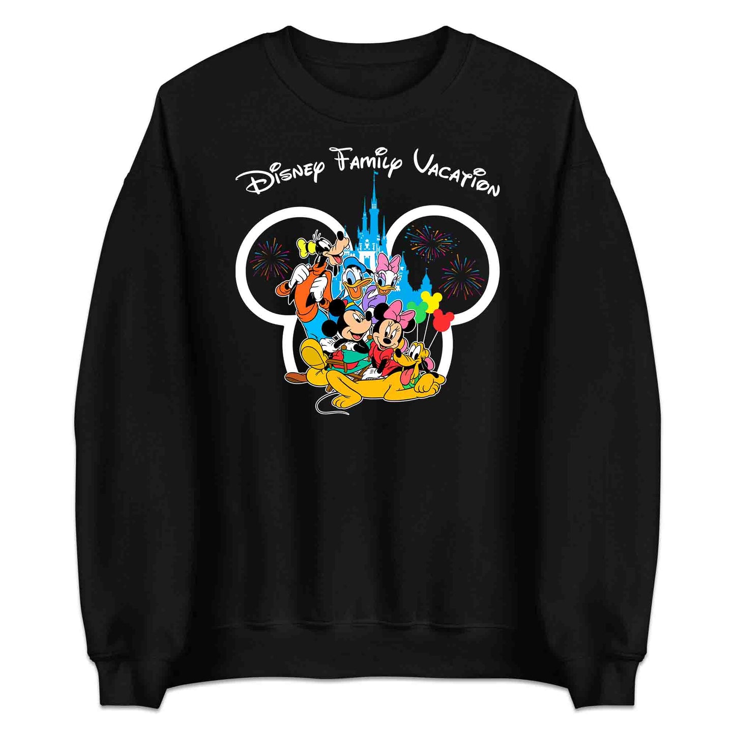 Mickey & Friends Family Vacation T-Shirt, Matching Disney Trip Jumper & Hoodie – Magical Travel Apparel | PRODUCT CODE: MNBSFIW