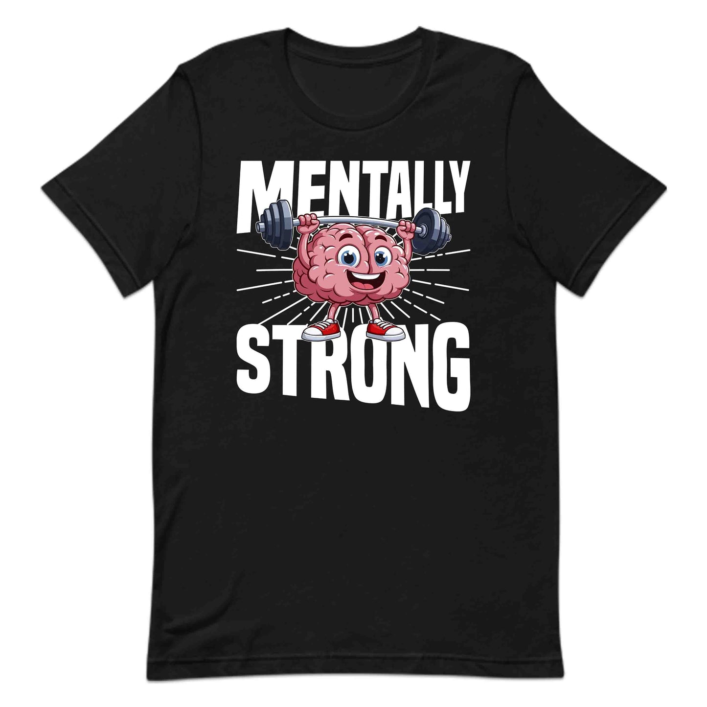 Mentally Strong Gym Enthusiasts Brain Lifting Weights | PRODUCT CODE: MNTBRAGENUTS