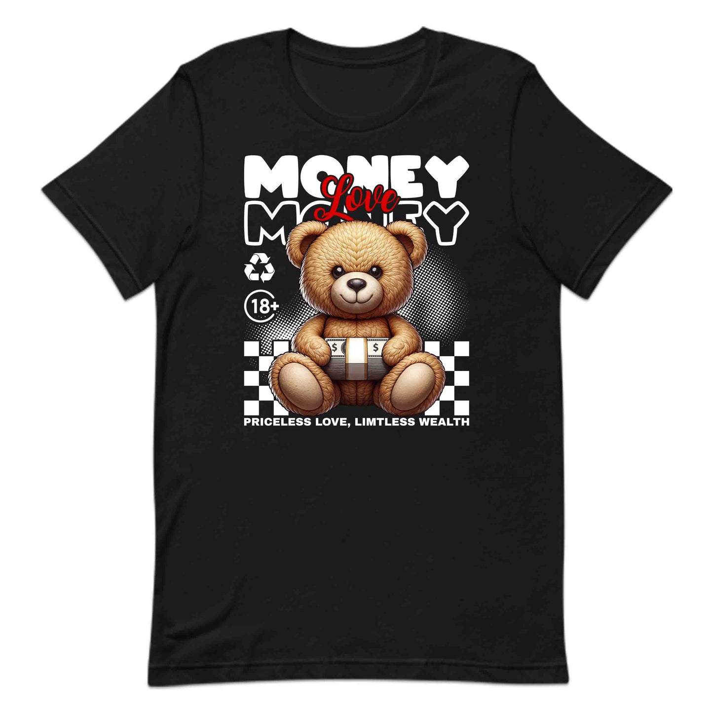 Money Love Teddy Bear with Cash Entrepreneurs and Dreamers | PRODUCT CODE: MNYLVBREYDC