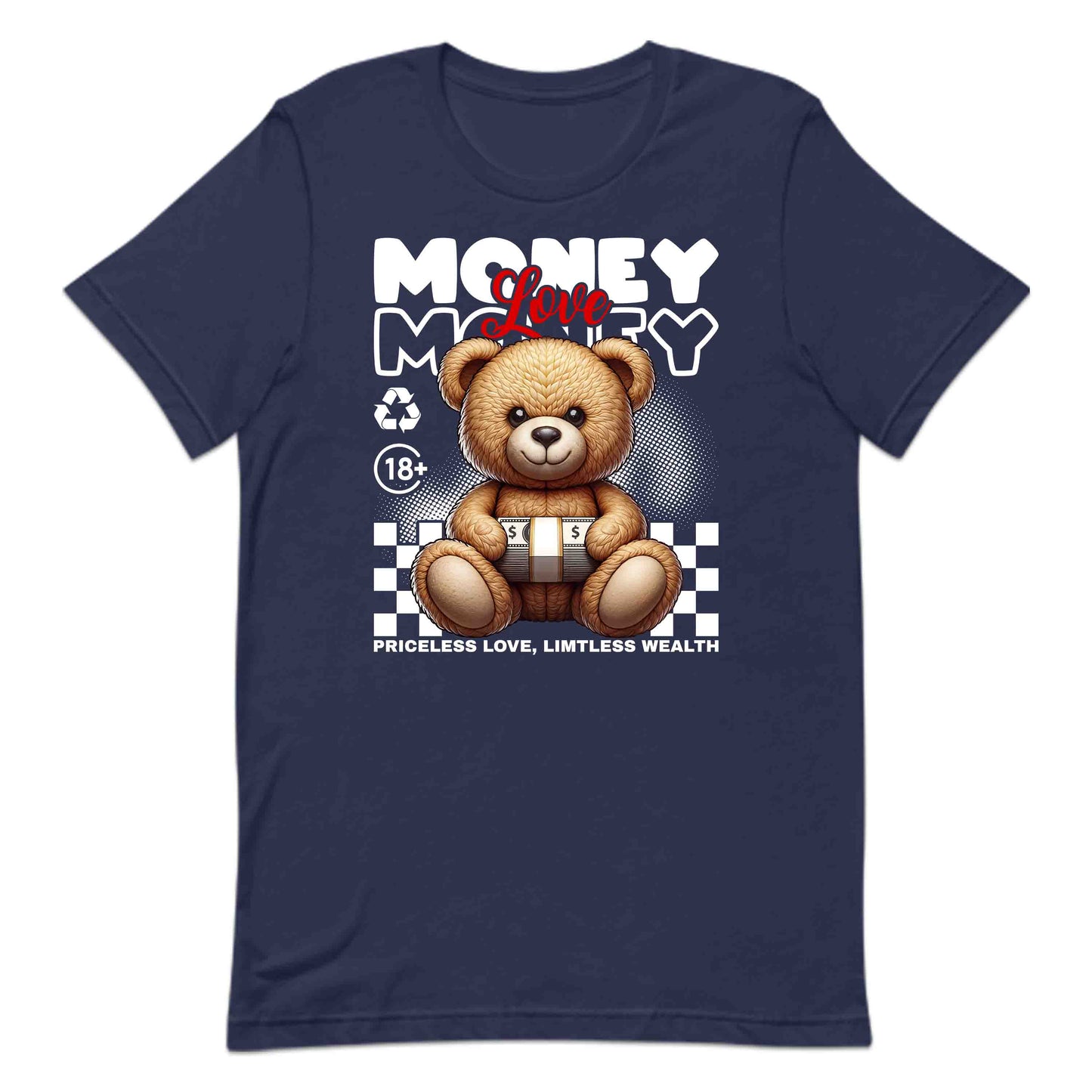 Money Love Teddy Bear with Cash Entrepreneurs and Dreamers | PRODUCT CODE: MNYLVBREYDC