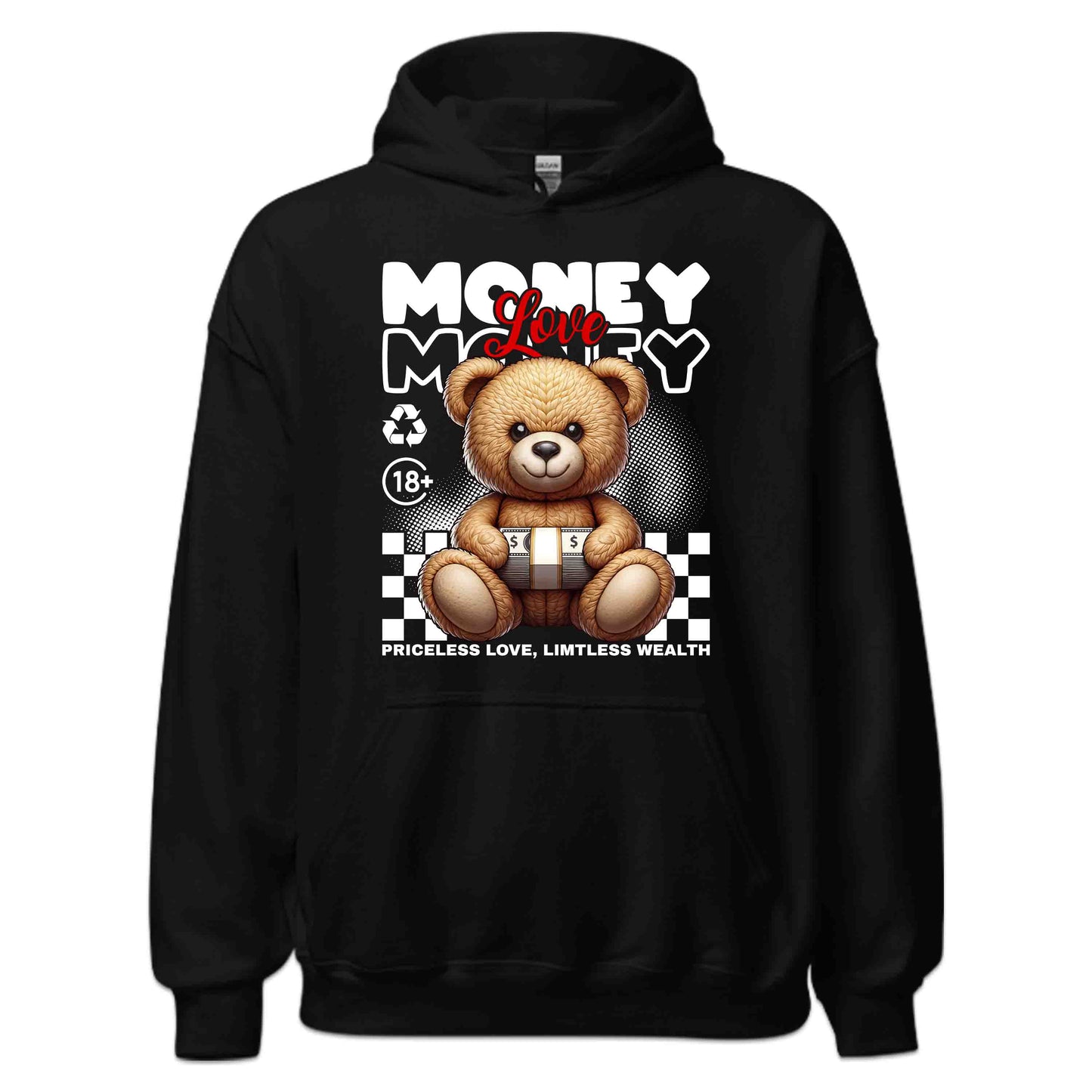 Money Love Teddy Bear with Cash Entrepreneurs and Dreamers | PRODUCT CODE: MNYLVBREYDC