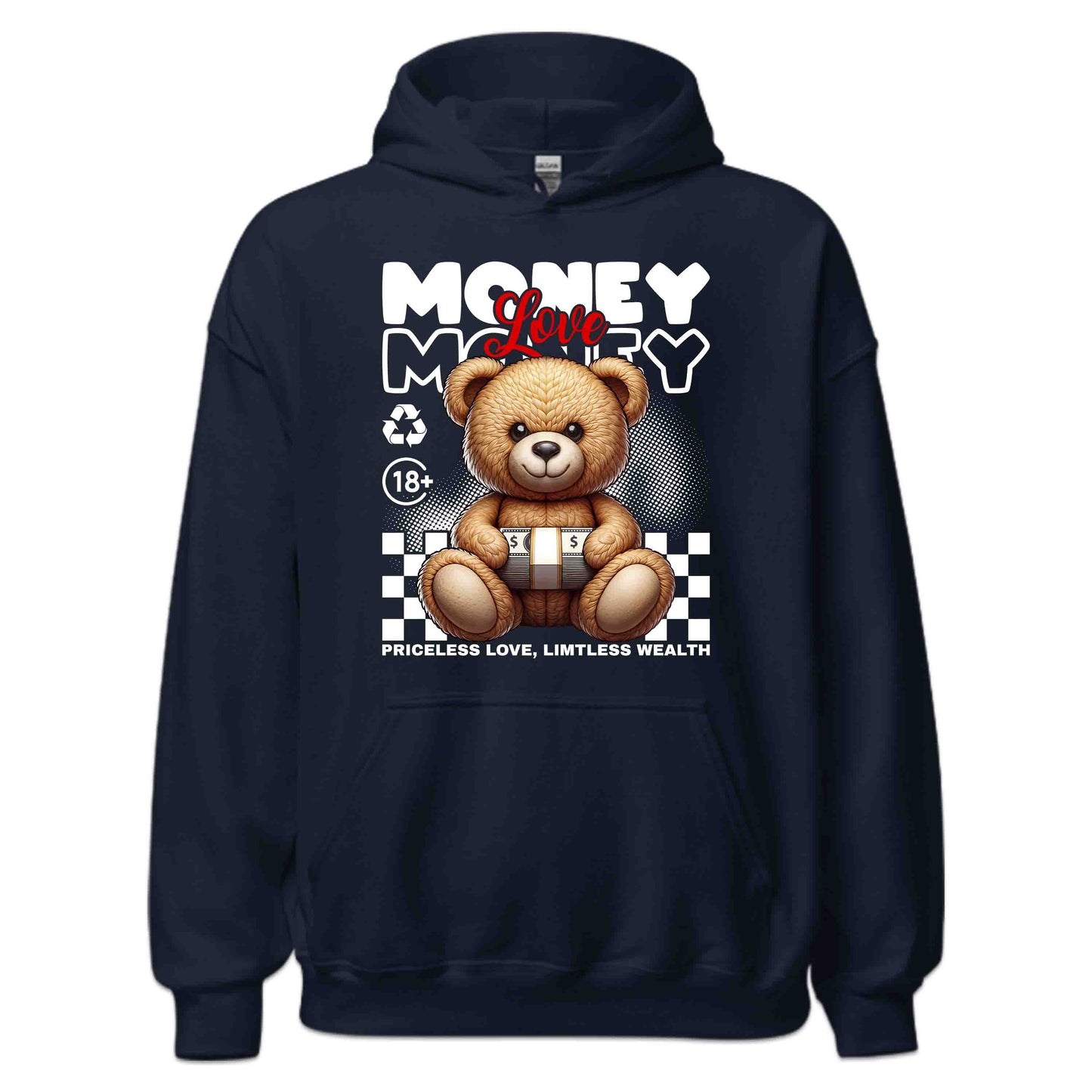 Money Love Teddy Bear with Cash Entrepreneurs and Dreamers | PRODUCT CODE: MNYLVBREYDC