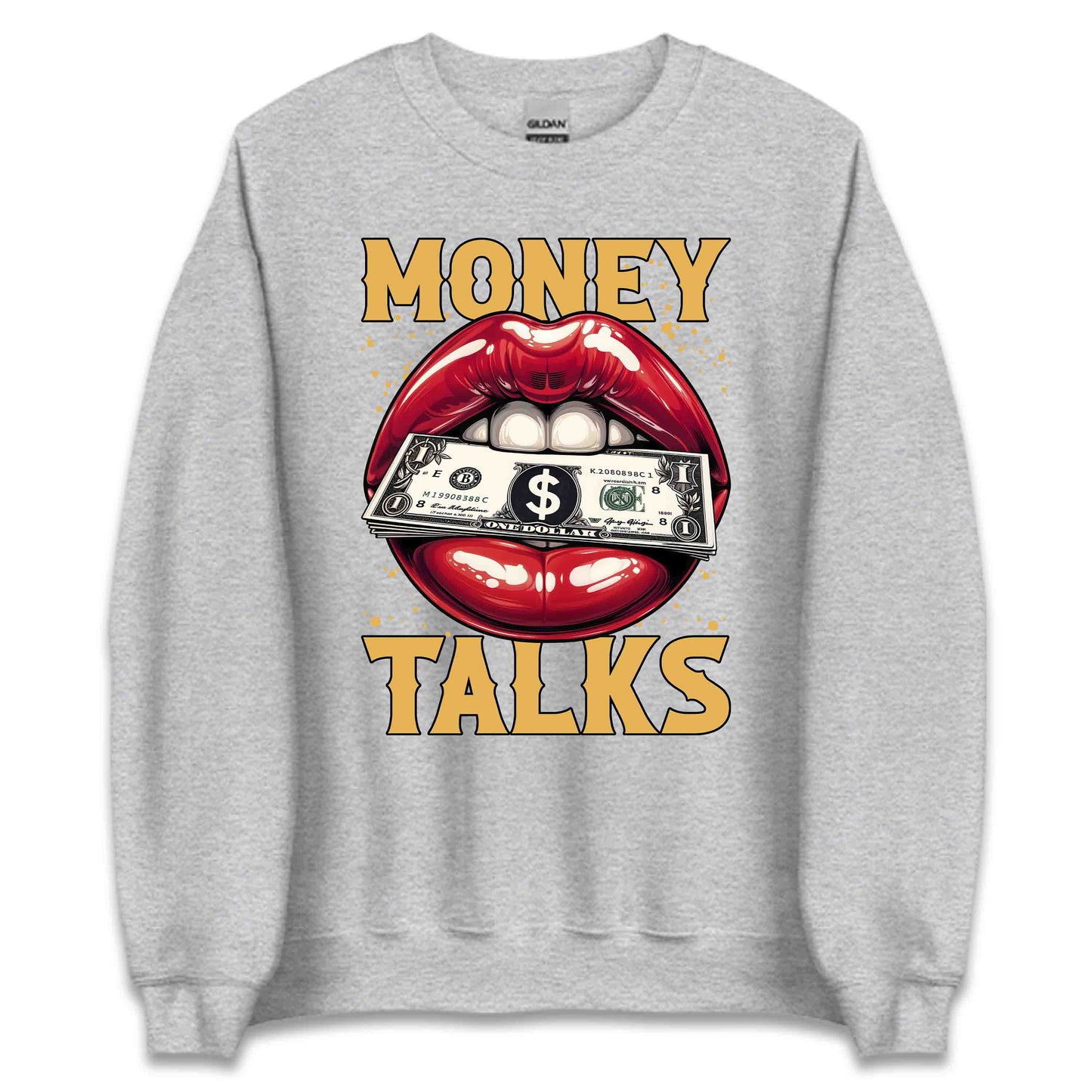 Money Talks Dollar Bill & Red Lips Entrepreneurs Hustlers Enthusiasts | PRODUCT CODE: MNYTKLSDOBRE