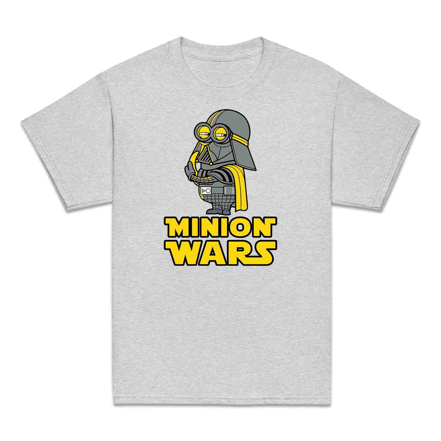Funny Darth Vader Minion Kids T-Shirt, Hoodie & Jumper – Star Wars x Minions Crossover Gift | PRODUCT CODE: MQWENMS