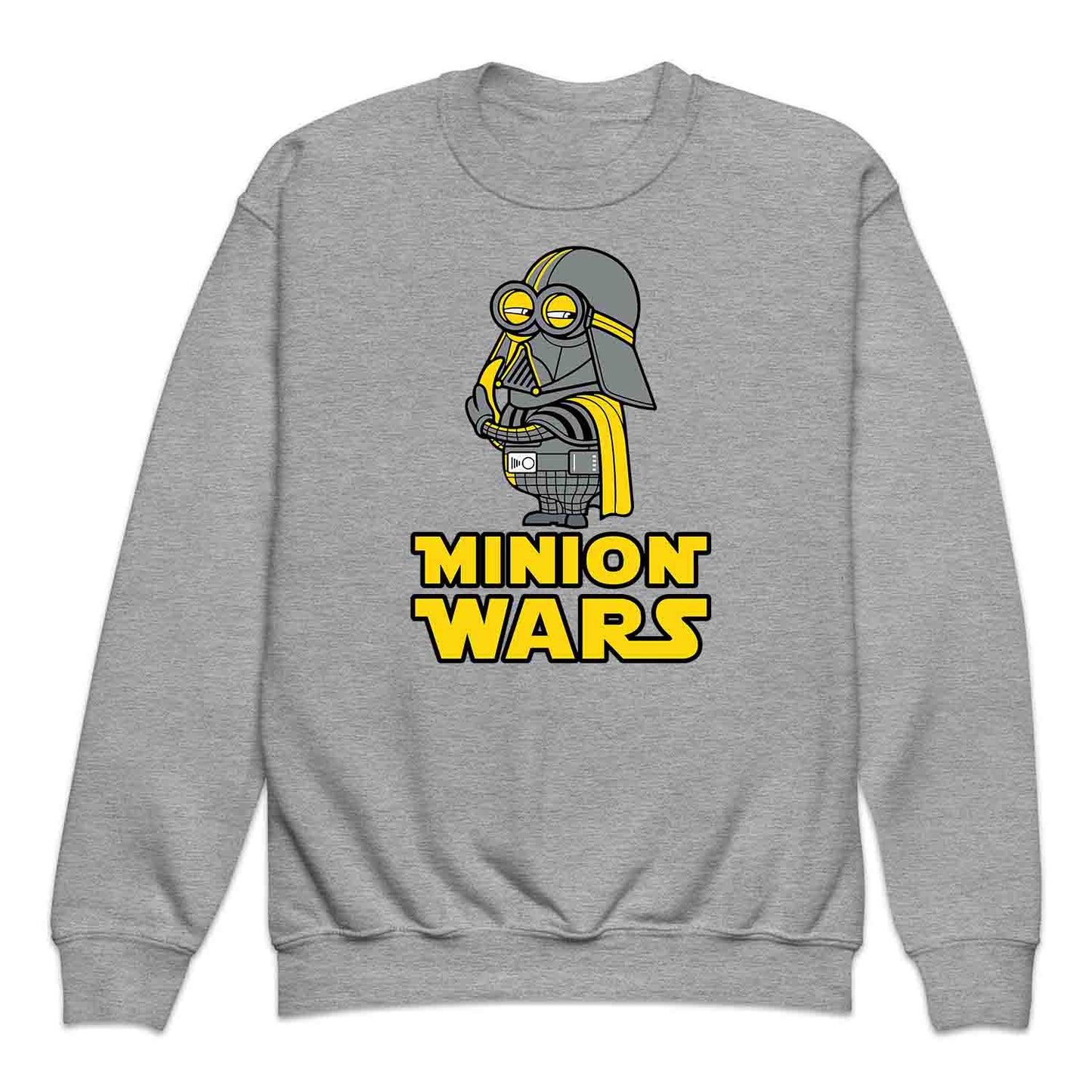 Funny Darth Vader Minion Kids T-Shirt, Hoodie & Jumper – Star Wars x Minions Crossover Gift | PRODUCT CODE: MQWENMS