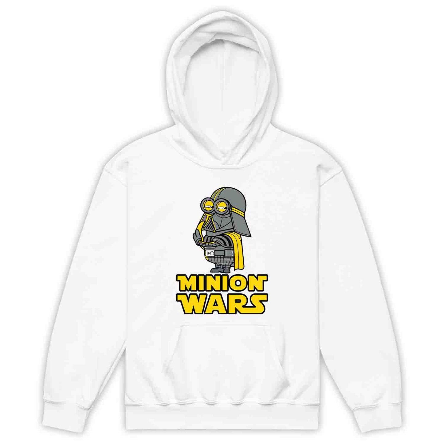 Funny Darth Vader Minion Kids T-Shirt, Hoodie & Jumper – Star Wars x Minions Crossover Gift | PRODUCT CODE: MQWENMS