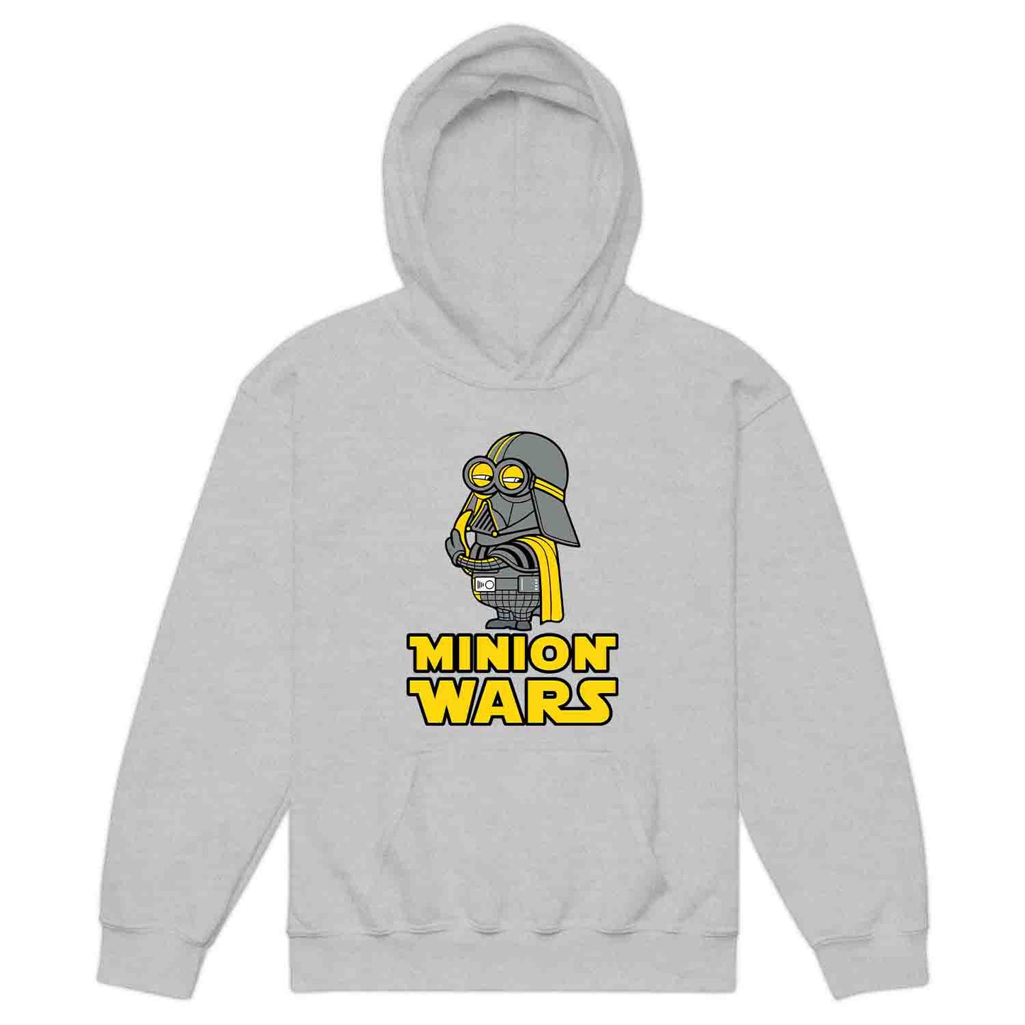 Funny Darth Vader Minion Kids T-Shirt, Hoodie & Jumper – Star Wars x Minions Crossover Gift | PRODUCT CODE: MQWENMS