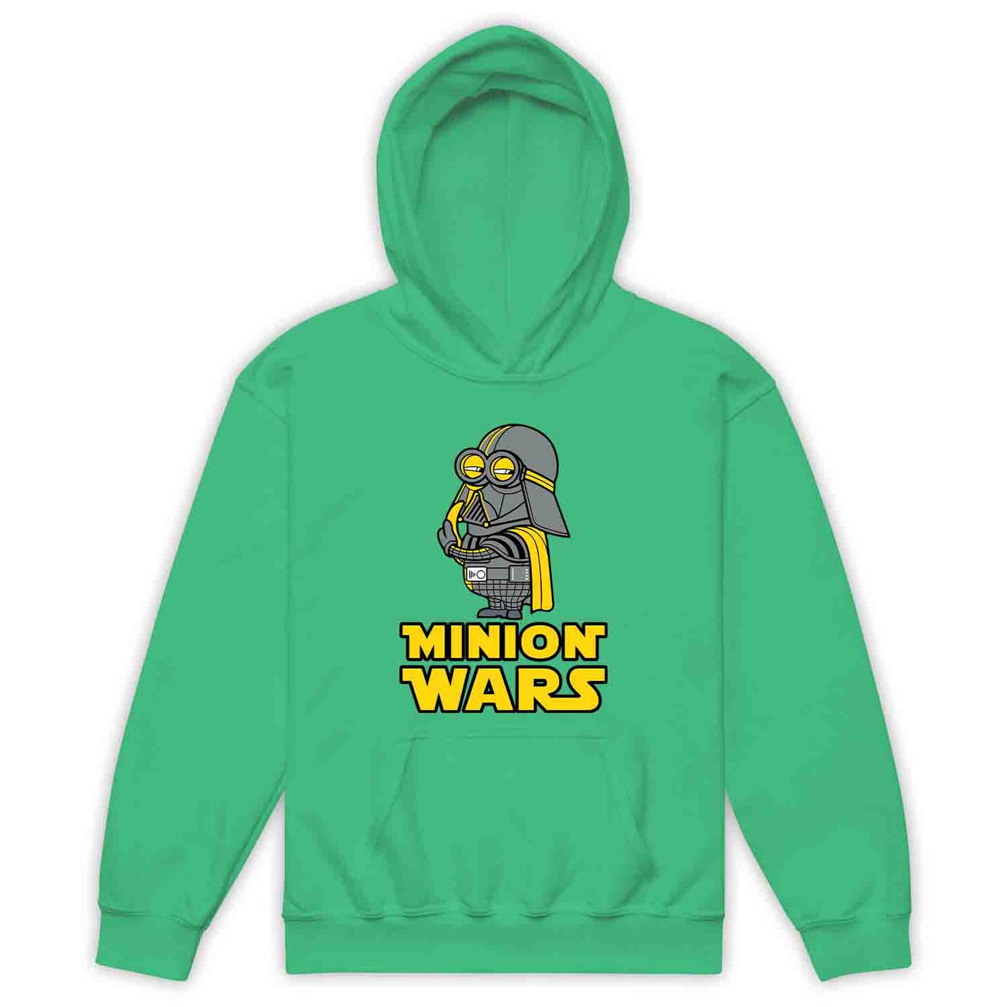 Funny Darth Vader Minion Kids T-Shirt, Hoodie & Jumper – Star Wars x Minions Crossover Gift | PRODUCT CODE: MQWENMS