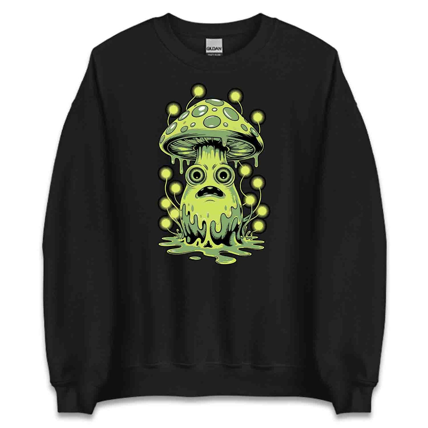 Mutant Mushroom Slime T-Shirt, Psychedelic Sweatshirt & Horror Hoodie | PRODUCT CODE: MQWETYIASLX