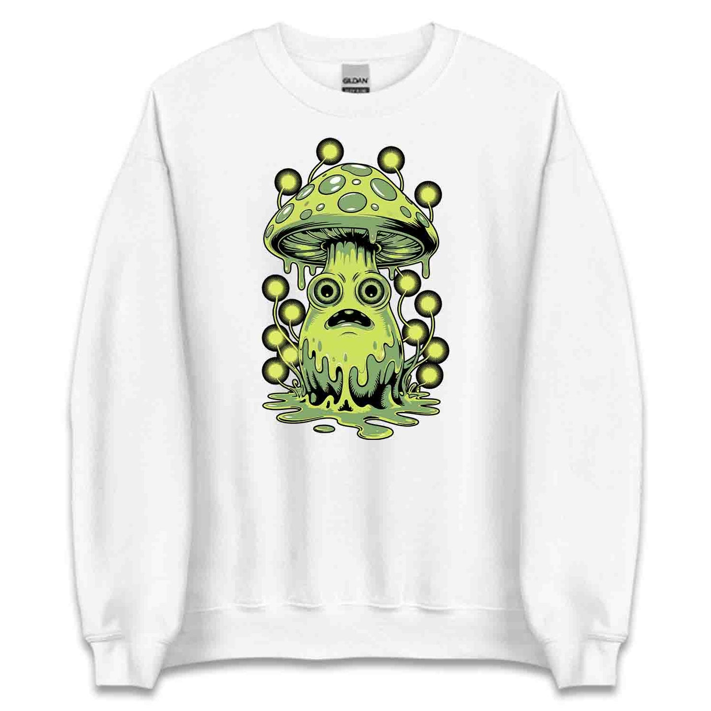 Mutant Mushroom Slime T-Shirt, Psychedelic Sweatshirt & Horror Hoodie | PRODUCT CODE: MQWETYIASLX
