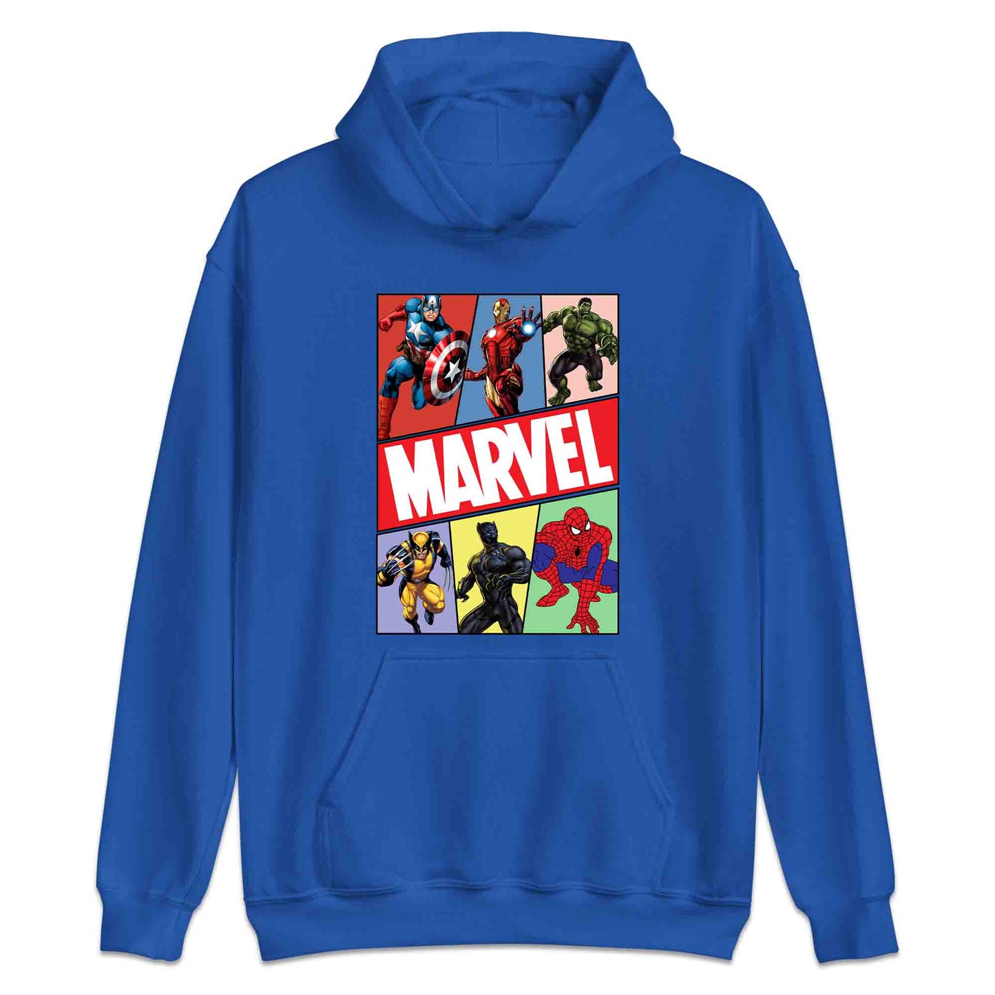 Marvel Superhero Avengers T-Shirt | Comic Book Heroes Jumper | Captain America, Iron Man, Hulk, Wolverine, Black Panther & Spider-Man Hoodie | PRODUCT CODE: MRVDSHIEPAVG