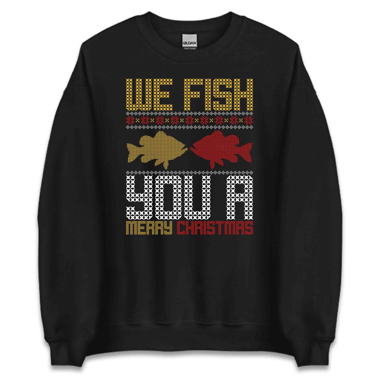 We Fish You A Merry Christmas Funny Fishing Xmas | PRODUCT CODE: MRYFHSXAHD