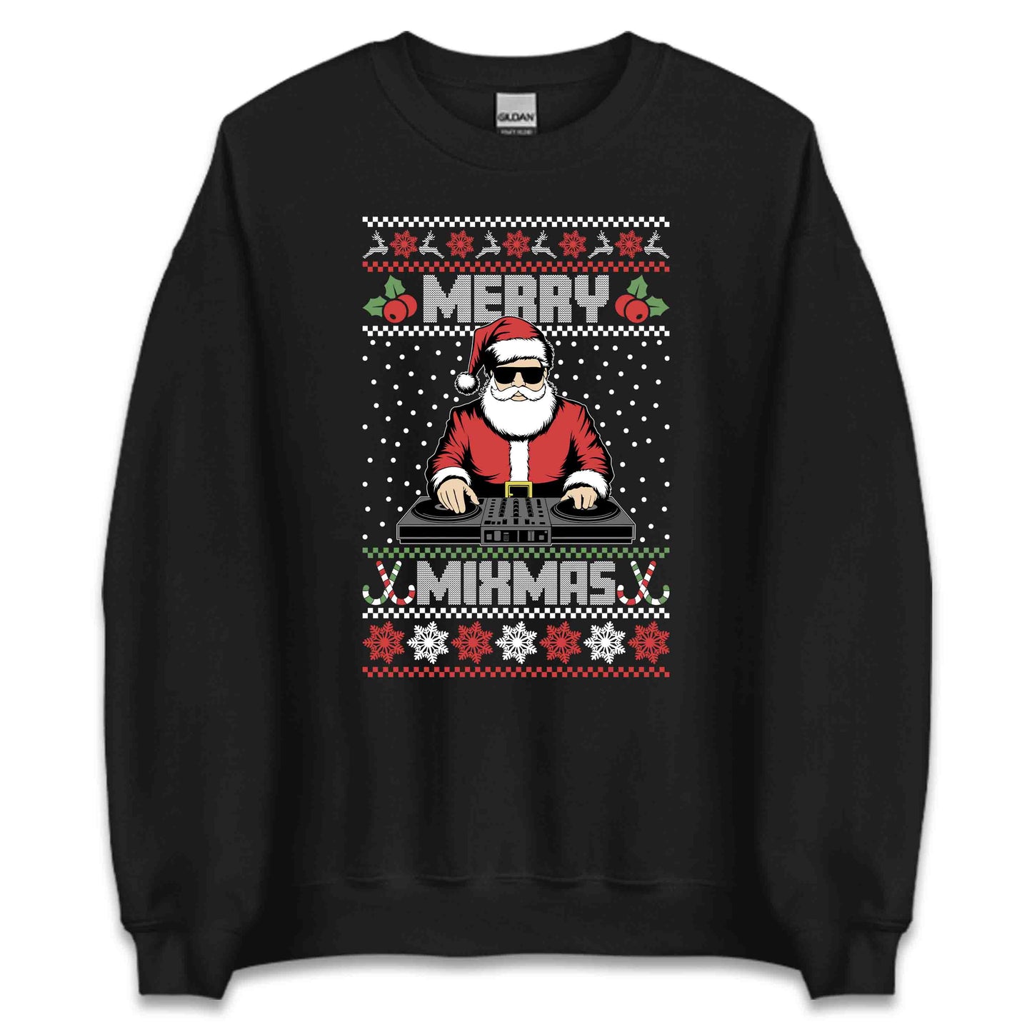 Merry Mixmas DJ Santa Christmas Festive Xmas Party | PRODUCT CODE: MRYXMESFHL
