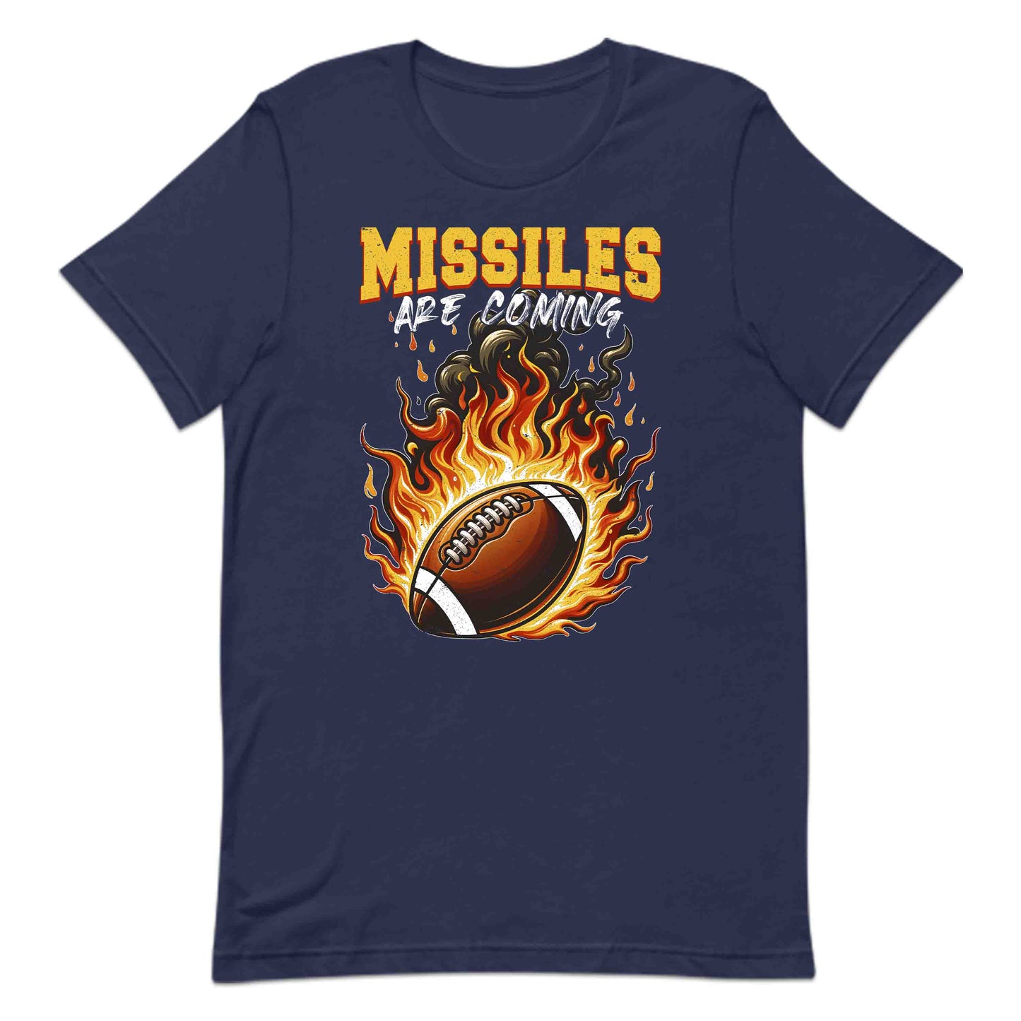 Missiles Are Coming American Football | PRODUCT CODE: MSLARCMNGATO