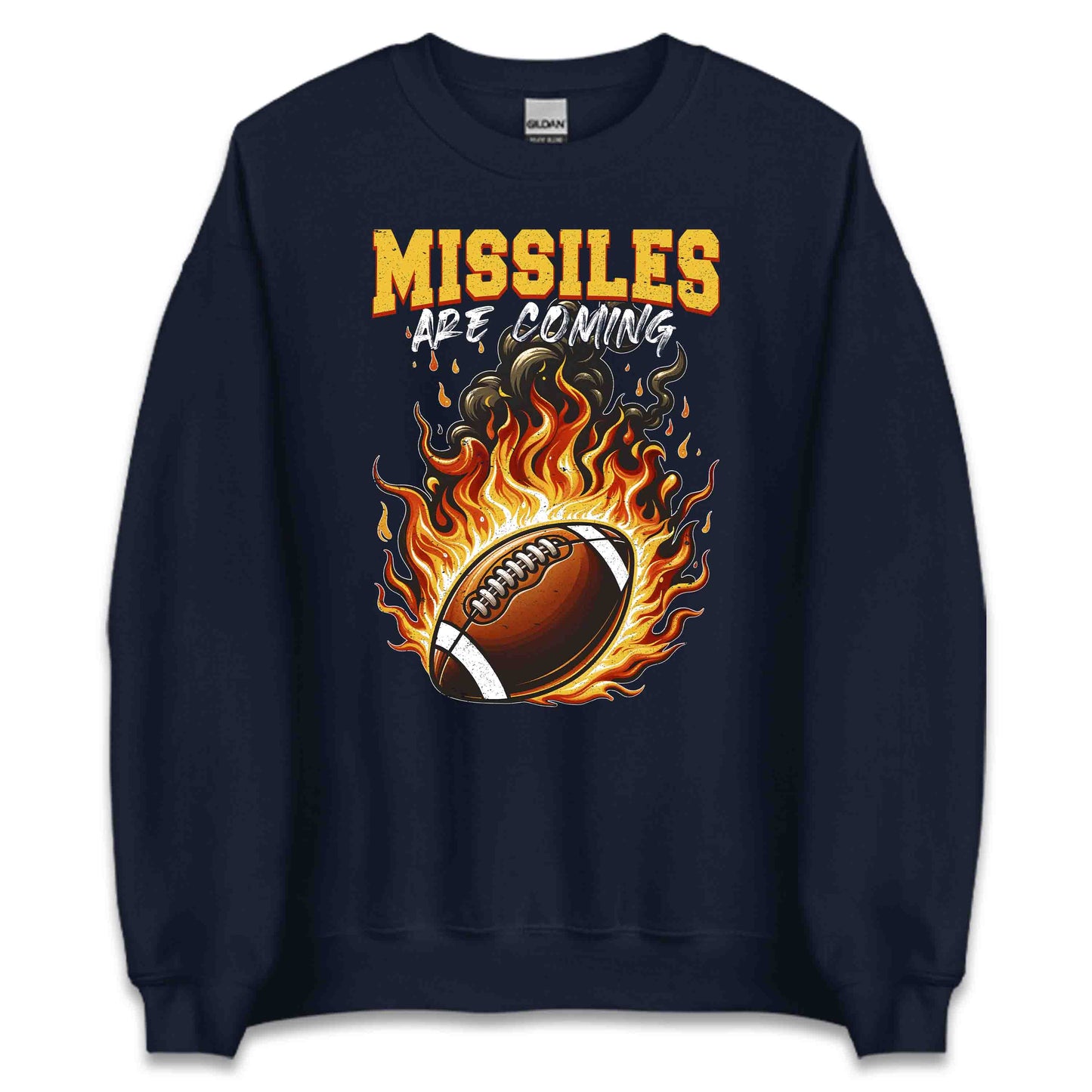 Missiles Are Coming American Football | PRODUCT CODE: MSLARCMNGATO