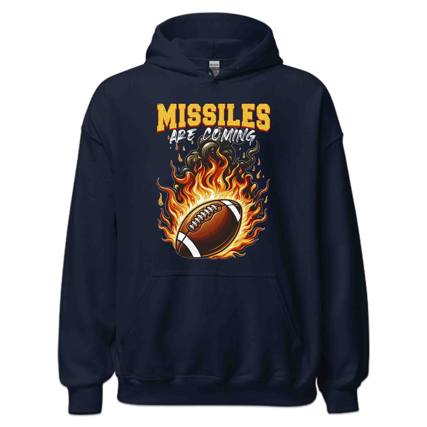 Missiles Are Coming American Football | PRODUCT CODE: MSLARCMNGATO