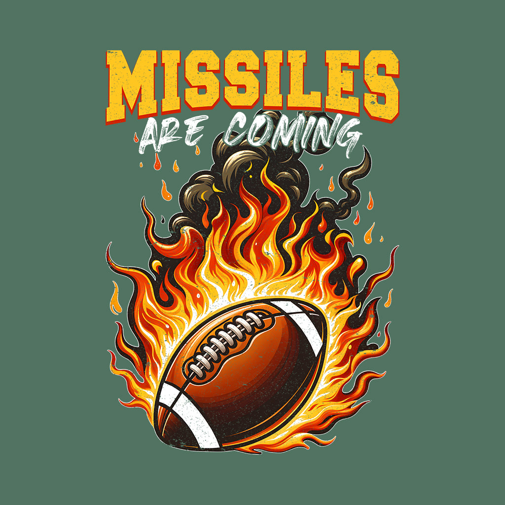 Missiles Are Coming American Football | PRODUCT CODE: MSLARCMNGATO