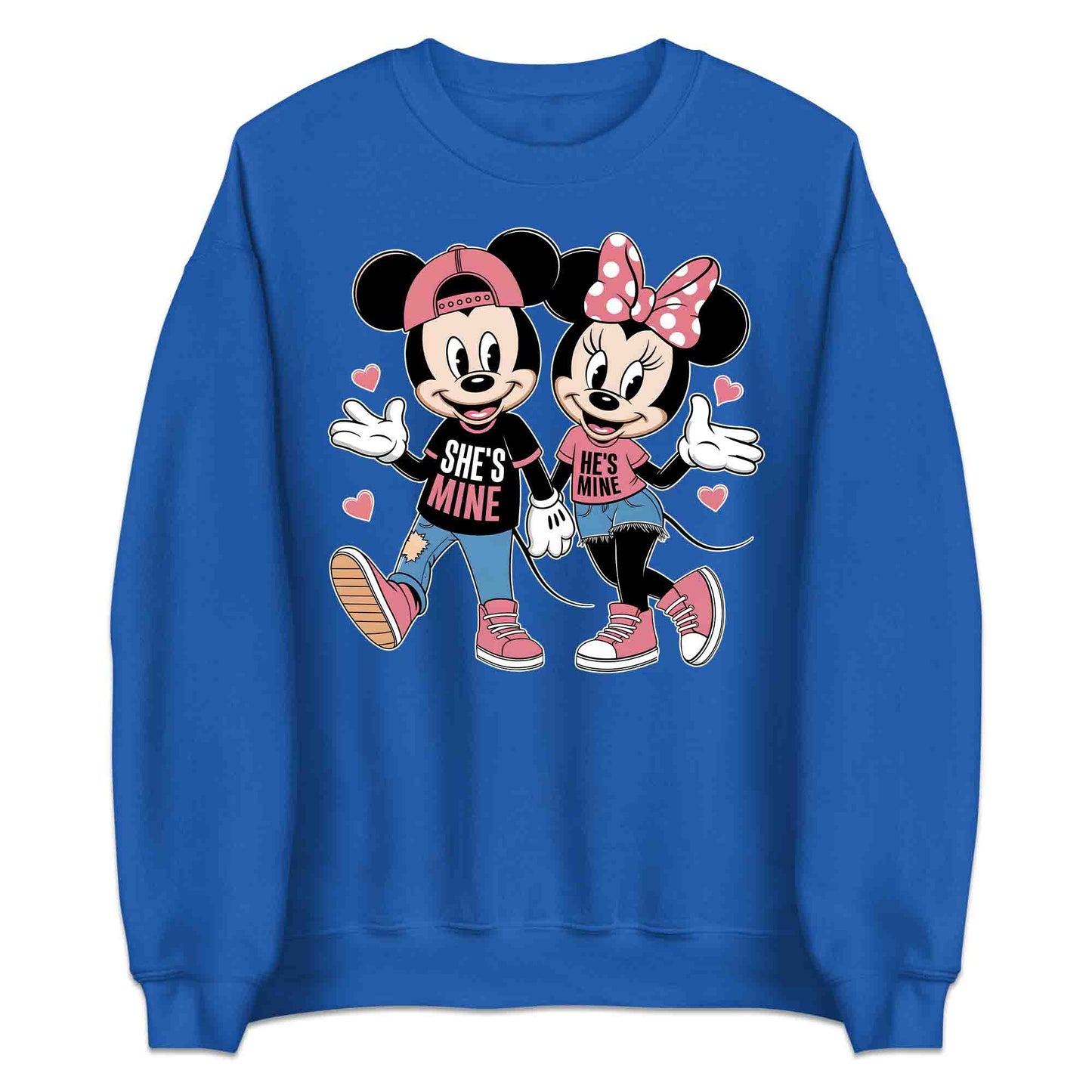 Matching Mickey & Minnie T-Shirt | Cute Disney Love Jumper | His & Hers Hoodie | PRODUCT CODE: MTHHVKOEBG