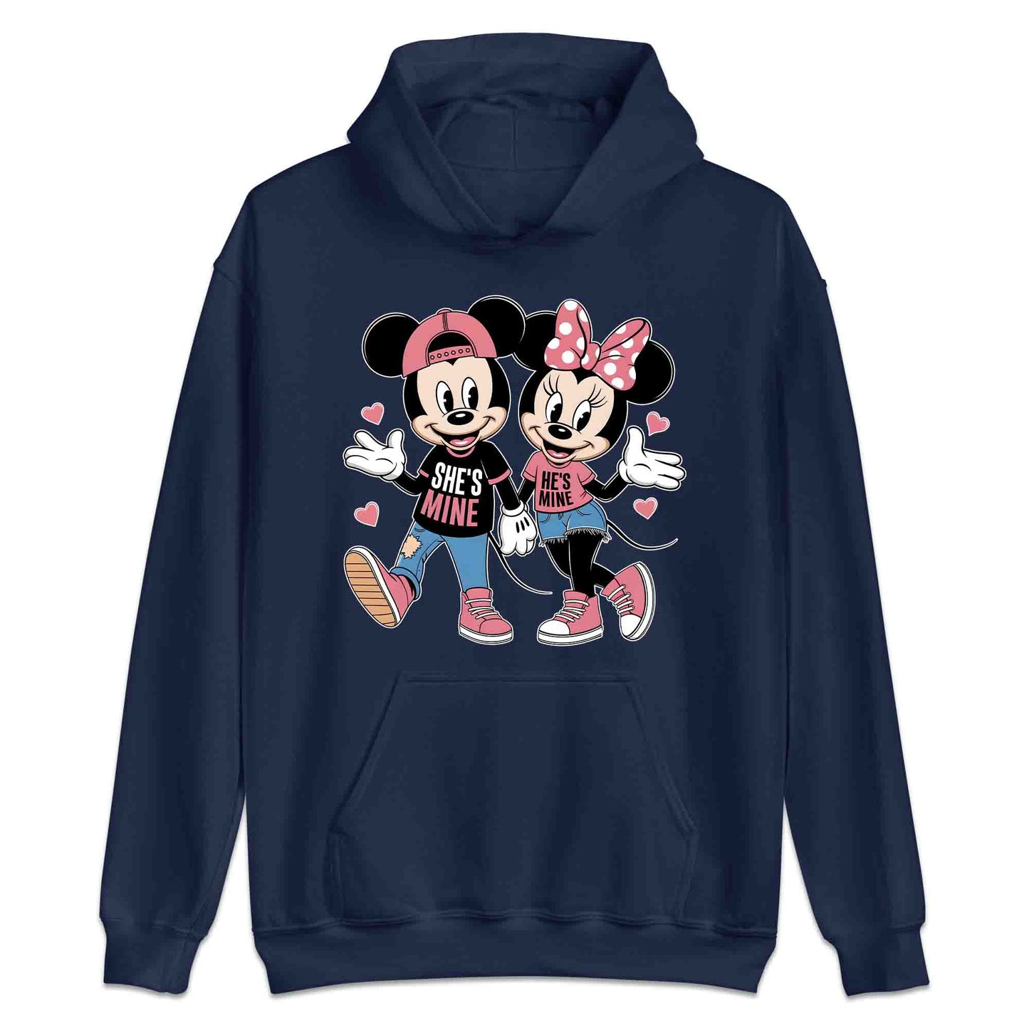 Matching Mickey & Minnie T-Shirt | Cute Disney Love Jumper | His & Hers Hoodie | PRODUCT CODE: MTHHVKOEBG