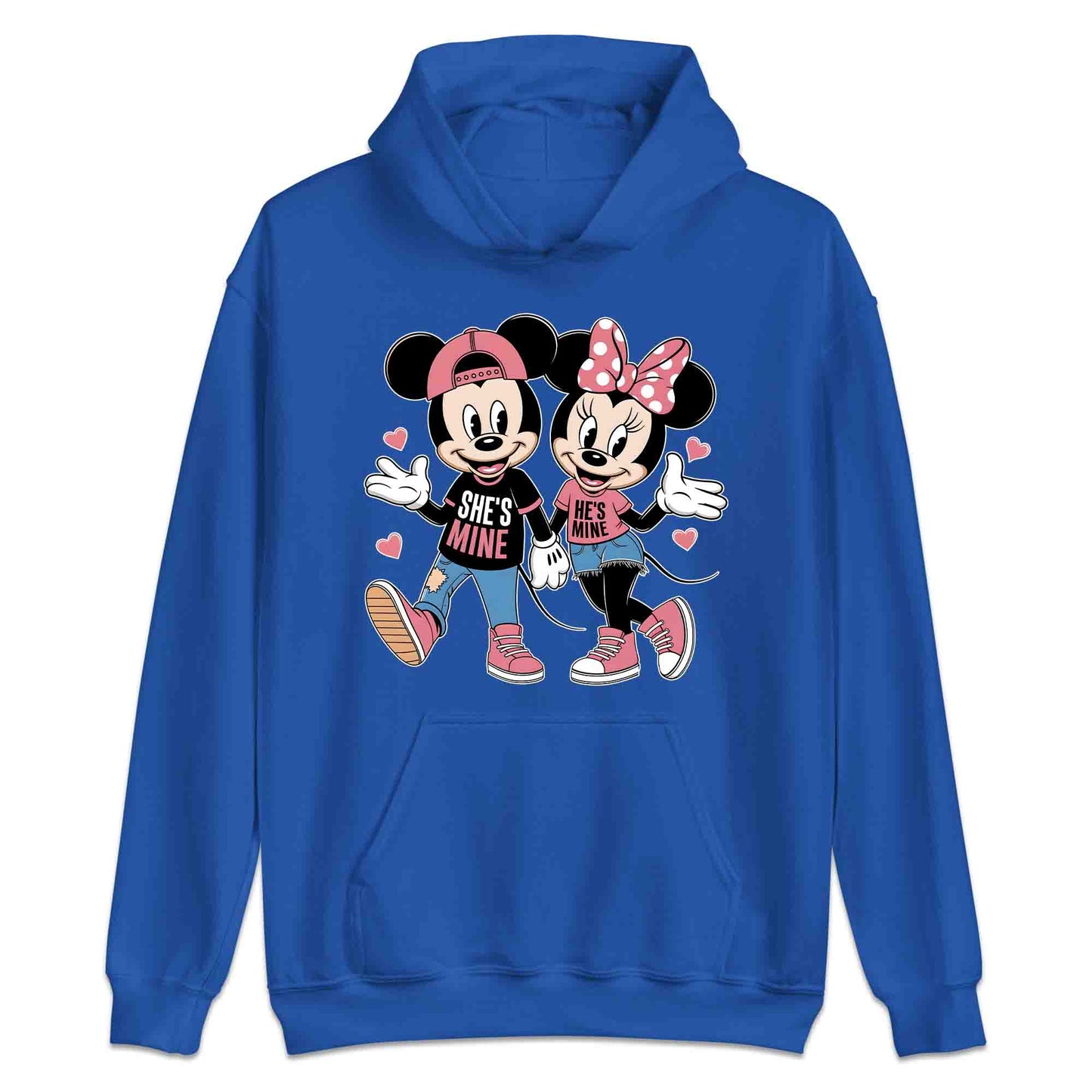 Matching Mickey & Minnie T-Shirt | Cute Disney Love Jumper | His & Hers Hoodie | PRODUCT CODE: MTHHVKOEBG