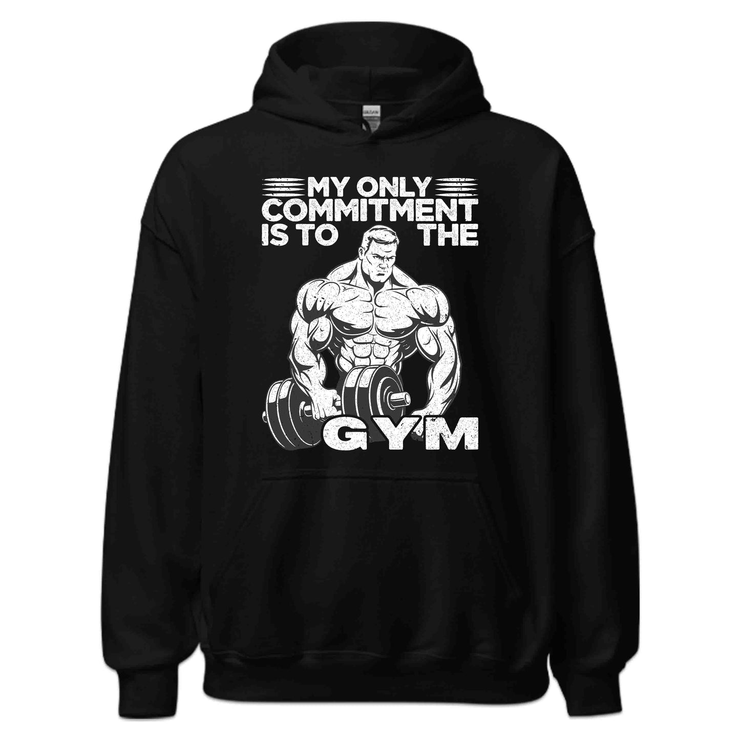 Motivational Workout My Only Commitment Is To The Gym | PRODUCT CODE: MTOVWRKYMGAF