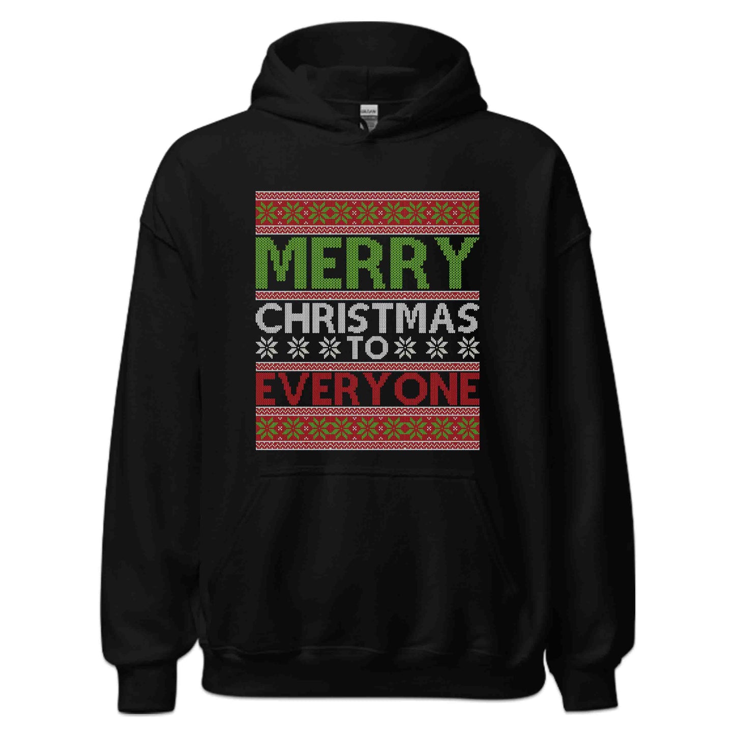 Merry Christmas To Everyone Ugly Xmas Funny Holiday | PRODUCT CODE: MTRMCHTOEVN