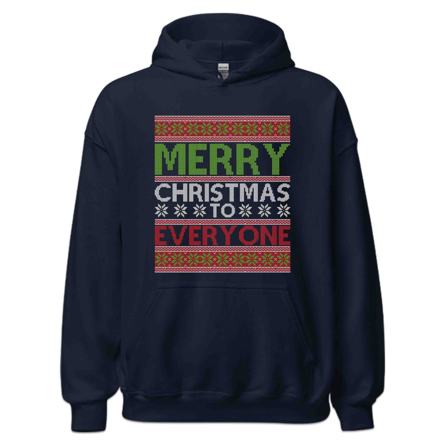 Merry Christmas To Everyone Ugly Xmas Funny Holiday | PRODUCT CODE: MTRMCHTOEVN