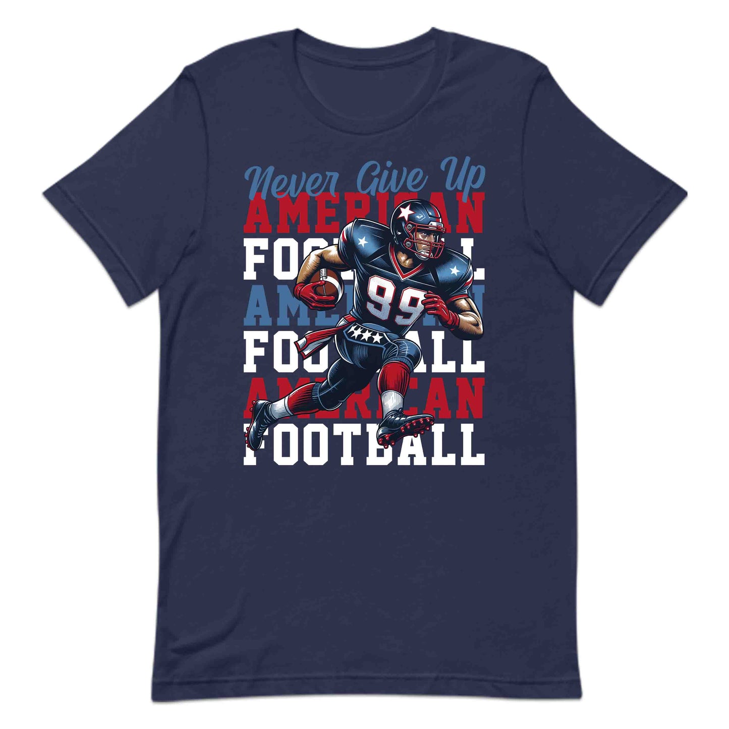 Motivational American Football Never Give Up | PRODUCT CODE: MTVLAMRCNVGS