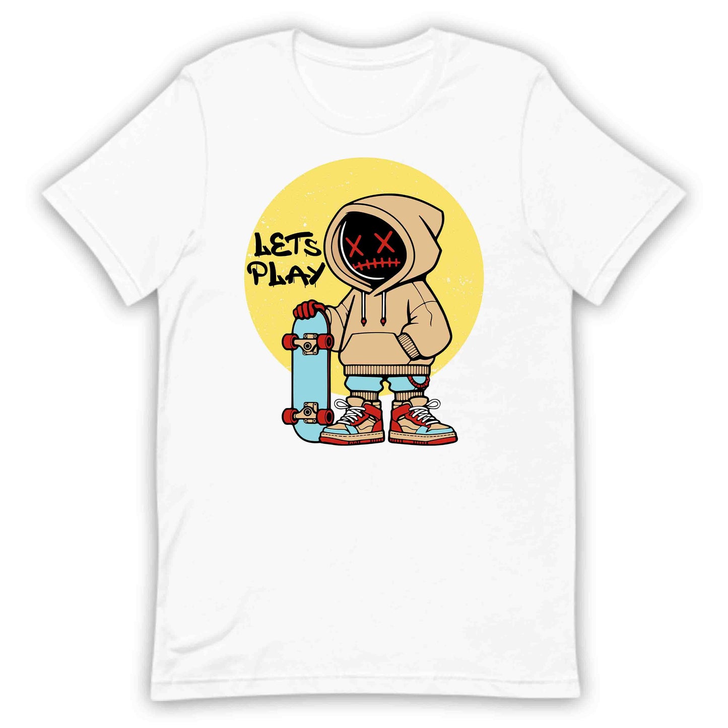 Mysterious Skateboarder Edgy Anonymous Urban Skateboarding | PRODUCT CODE: MUYSTRKTBRDA