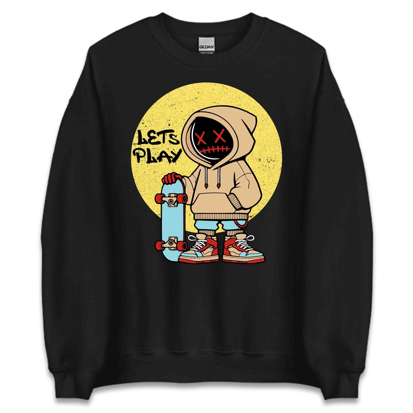 Mysterious Skateboarder Edgy Anonymous Urban Skateboarding | PRODUCT CODE: MUYSTRKTBRDA