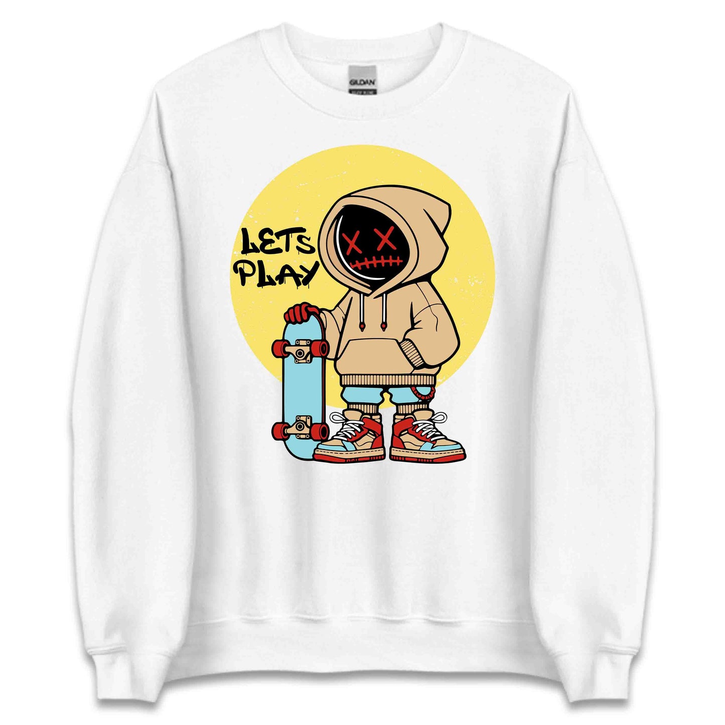 Mysterious Skateboarder Edgy Anonymous Urban Skateboarding | PRODUCT CODE: MUYSTRKTBRDA