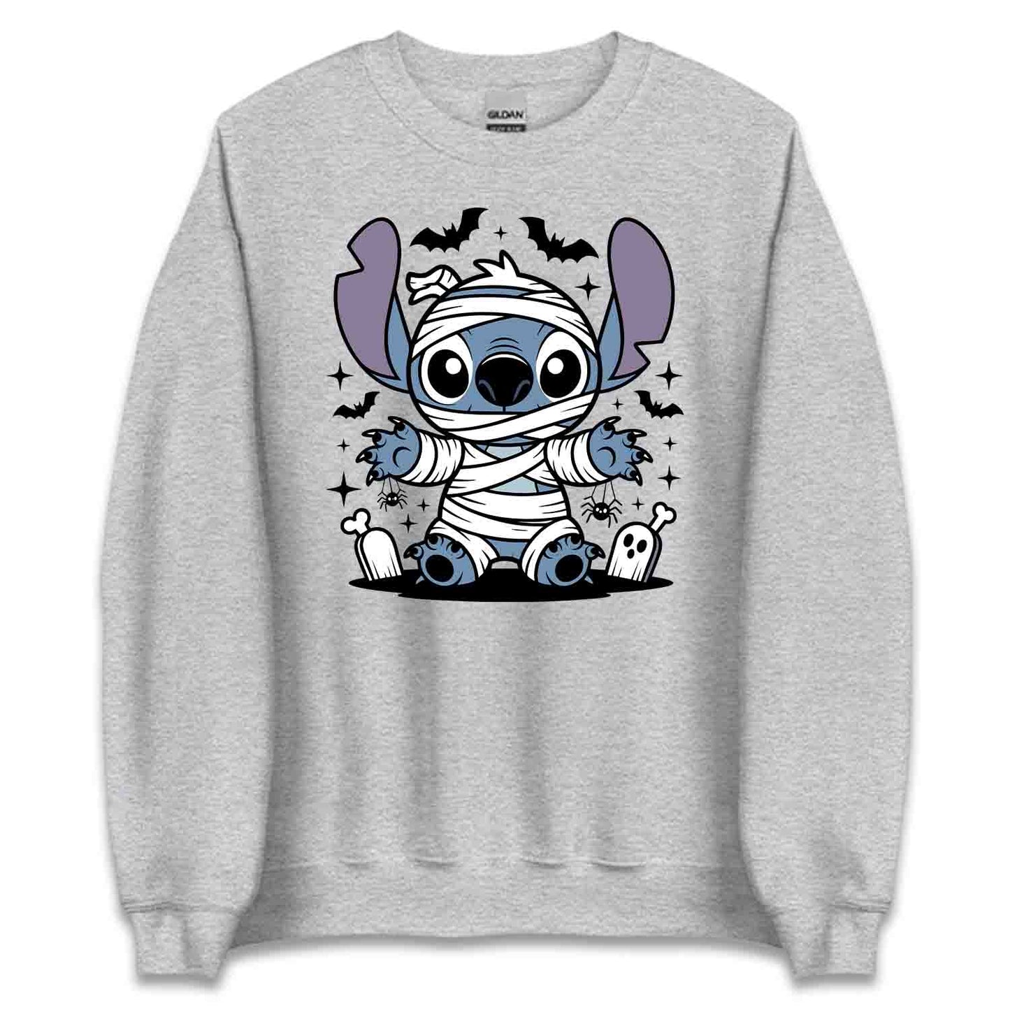 Mummy Stitch Disney Halloween T-Shirt, Ohana Family Sweatshirt, Trick-Or-Treat Hoodie | PRODUCT CODE: MWERYBADS