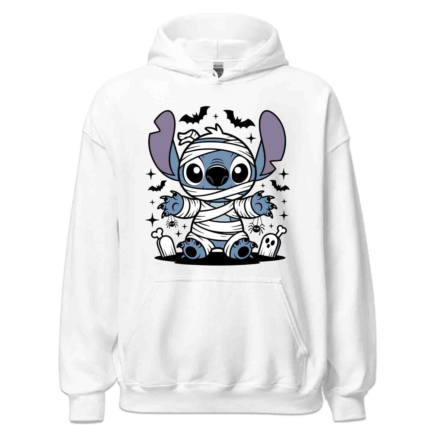 Mummy Stitch Disney Halloween T-Shirt, Ohana Family Sweatshirt, Trick-Or-Treat Hoodie | PRODUCT CODE: MWERYBADS