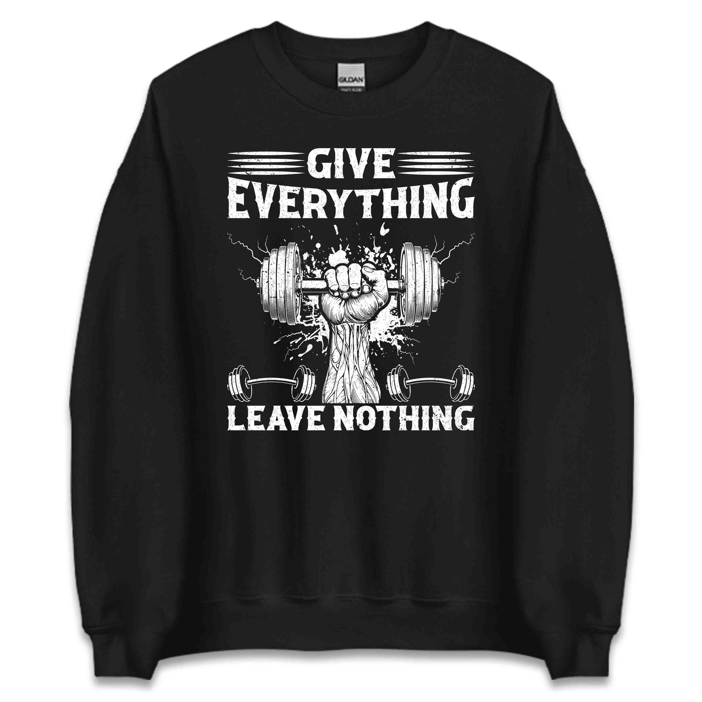 Gym Motivation Give Everything Leave Nothing Intense Workout | PRODUCT CODE: MYGTOVNALVHS