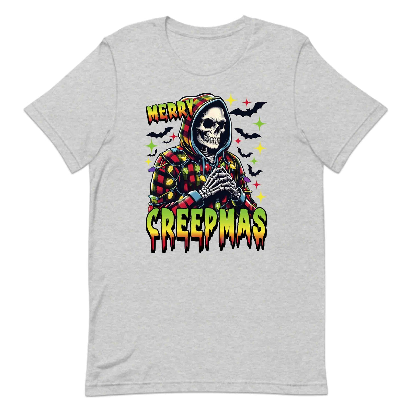Merry Creepmas Skeleton Spooky Christmas Horror Xmas | PRODUCT CODE: MYRCHPSEKLTN
