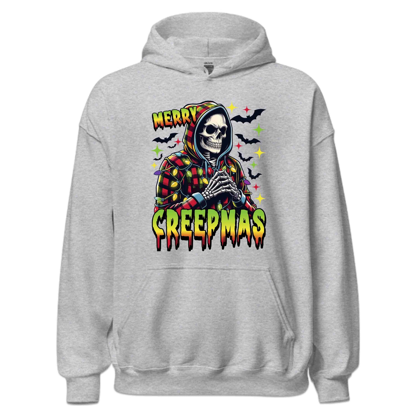 Merry Creepmas Skeleton Spooky Christmas Horror Xmas | PRODUCT CODE: MYRCHPSEKLTN