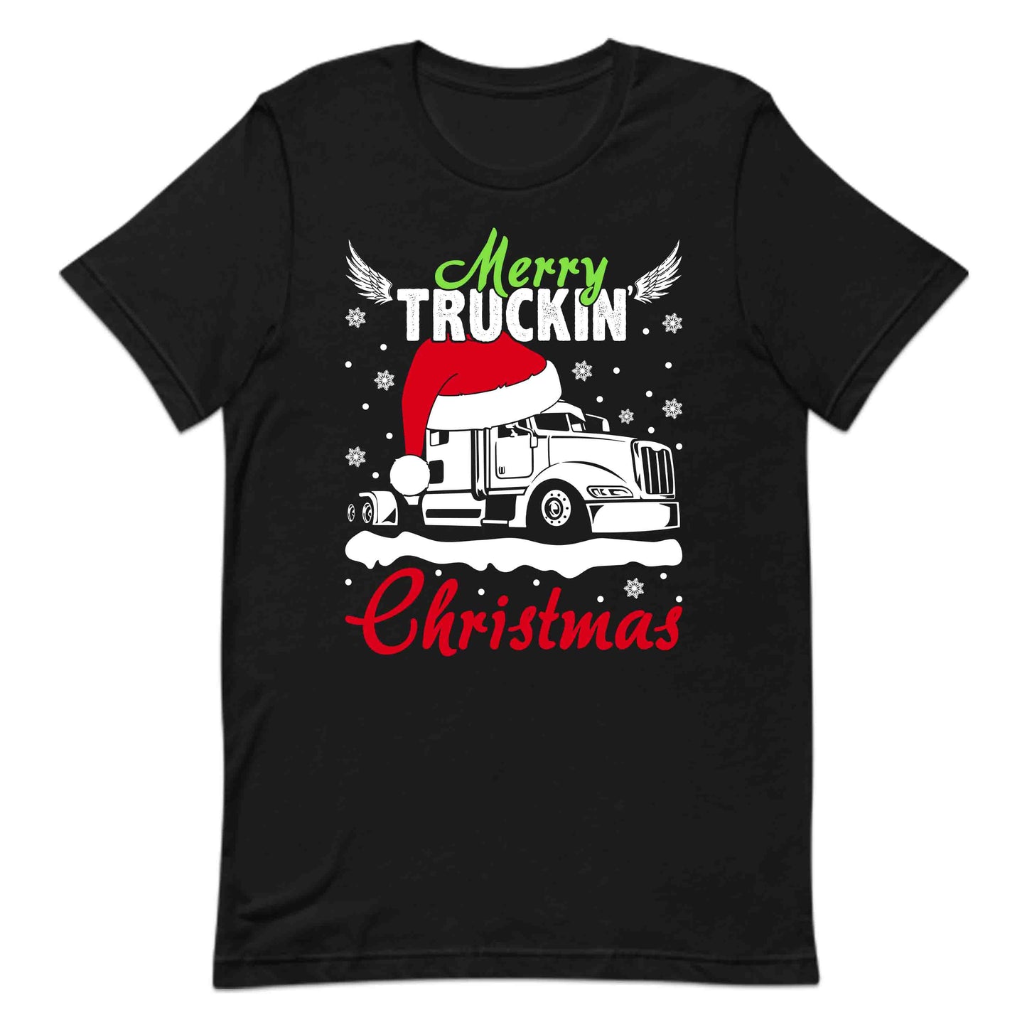Merry Truckin Christmas Funny Xmas Truck Driver | PRODUCT CODE: MYRTUCKGDRS