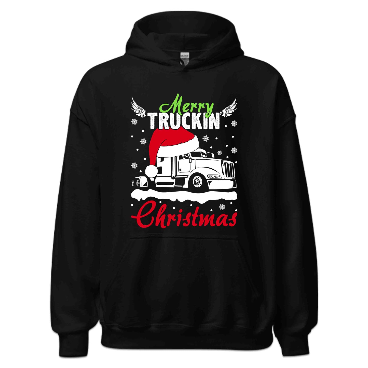Merry Truckin Christmas Funny Xmas Truck Driver | PRODUCT CODE: MYRTUCKGDRS