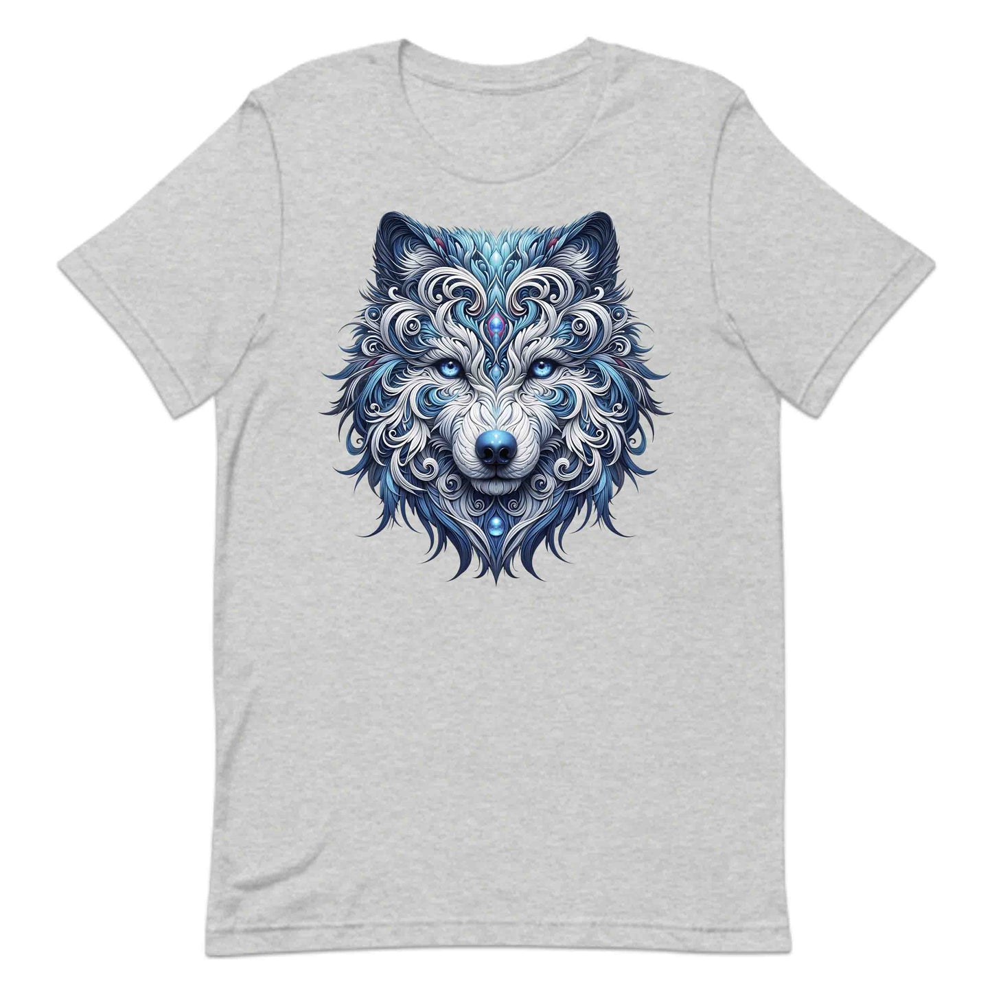 Mystical Wolf Husky Mandala Artistic Tribal Husky Wolfdogs | PRODUCT CODE: MYTSLWOFHKY