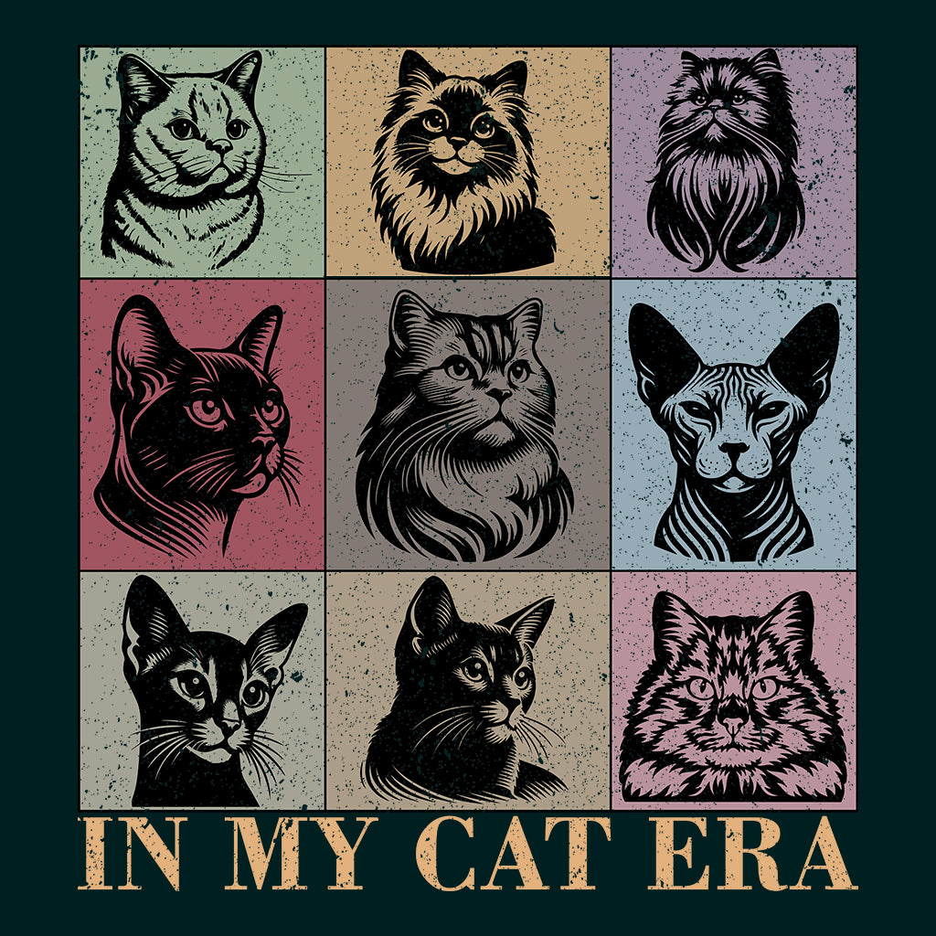In My Cat Era Trendy Cat Lover The Artistic Feline Tour Cat Concert Tour | PRODUCT CODE: NMYEARTDNYC