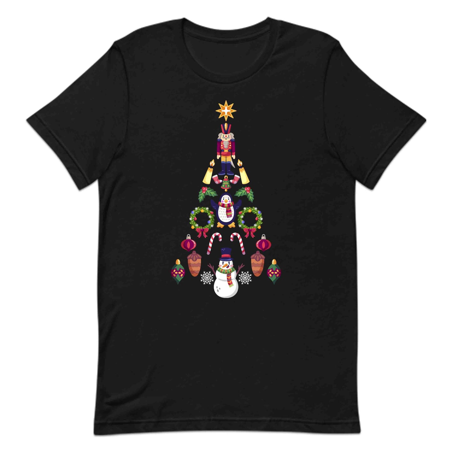 Nutcracker Christmas Tree Penguin Snowman Festive Candy Cane Xmas | PRODUCT CODE: NTCKRCMSPGU