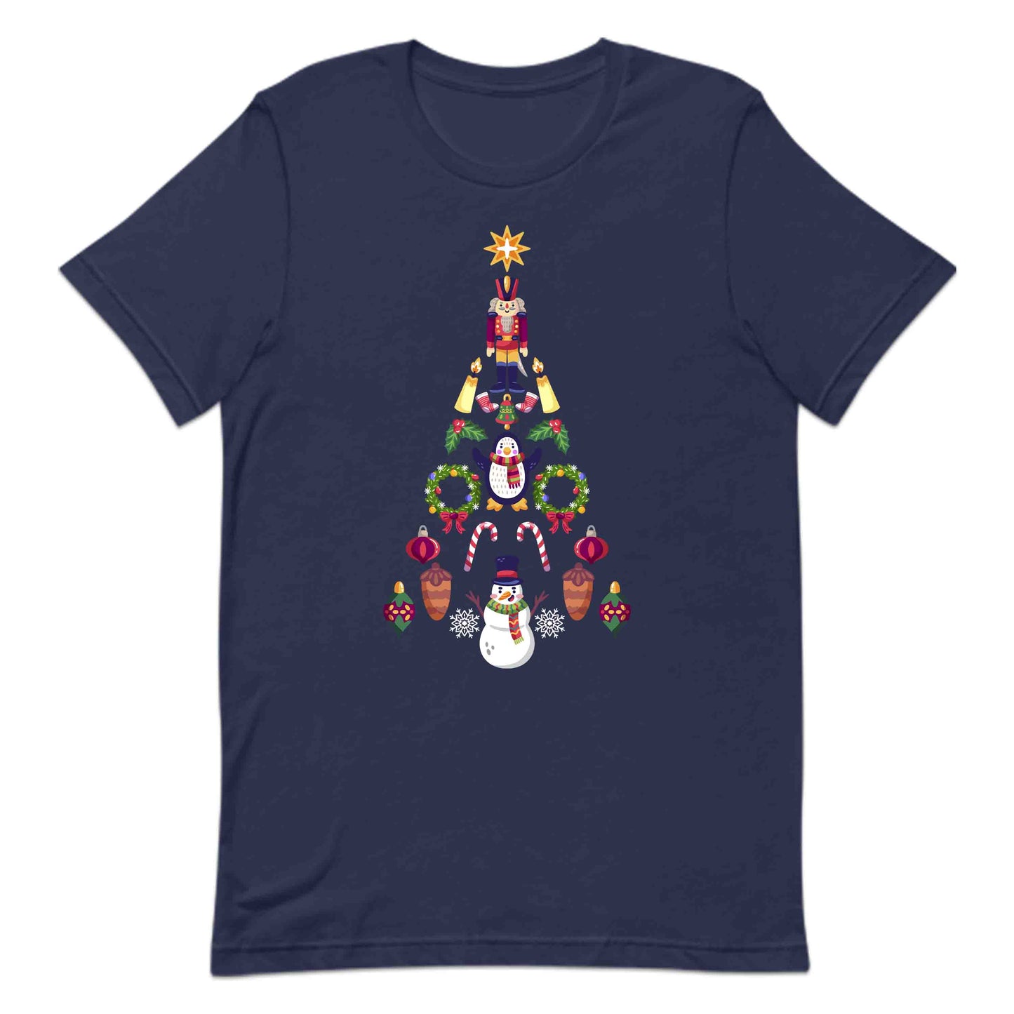 Nutcracker Christmas Tree Penguin Snowman Festive Candy Cane Xmas | PRODUCT CODE: NTCKRCMSPGU