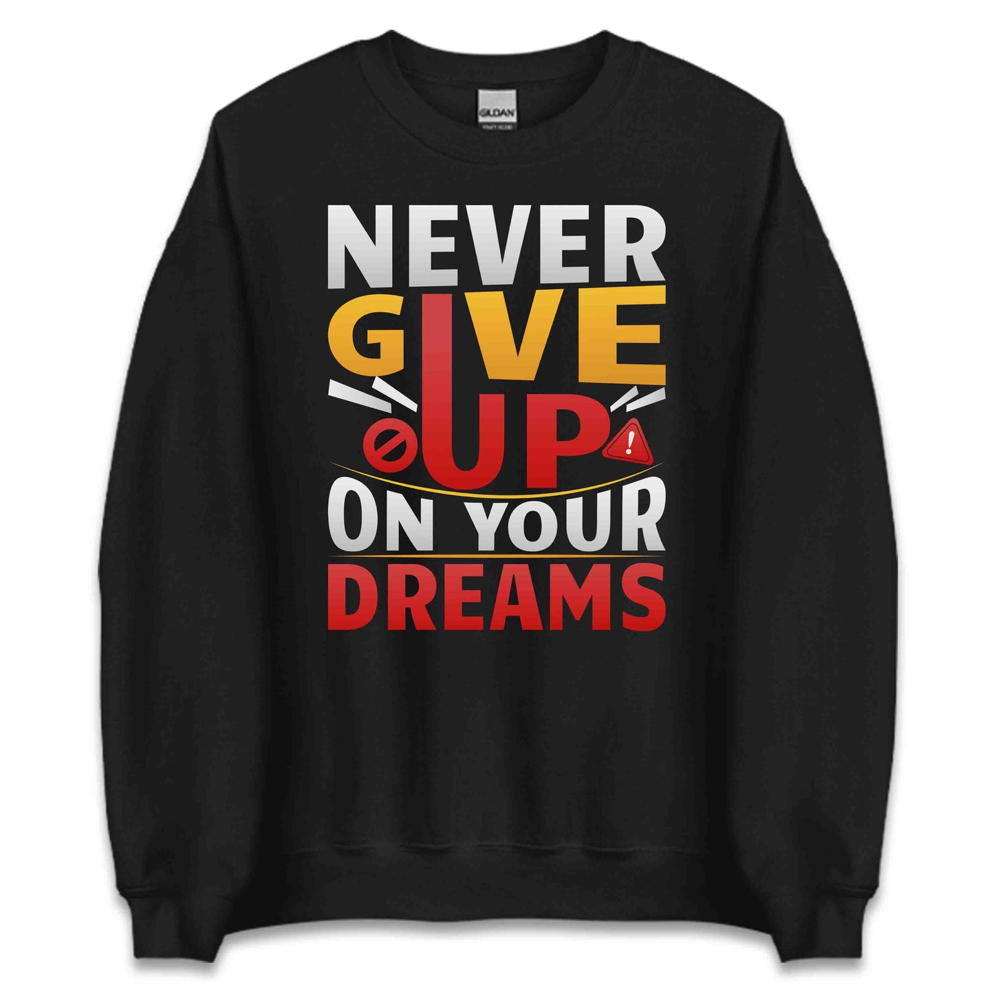 Never Give Up on Your Dreams Motivational Quote | PRODUCT CODE: NVRGVPUDRMQU