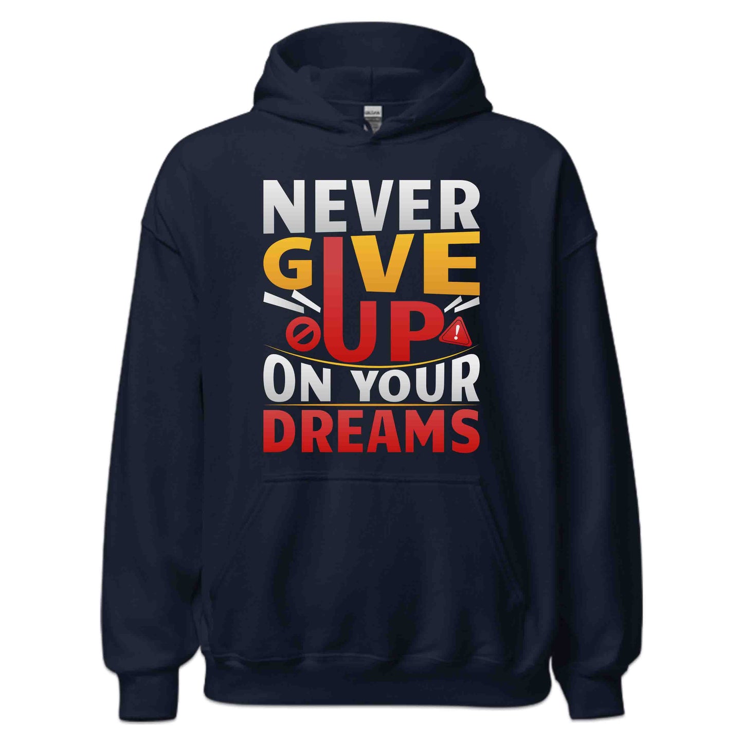 Never Give Up on Your Dreams Motivational Quote | PRODUCT CODE: NVRGVPUDRMQU