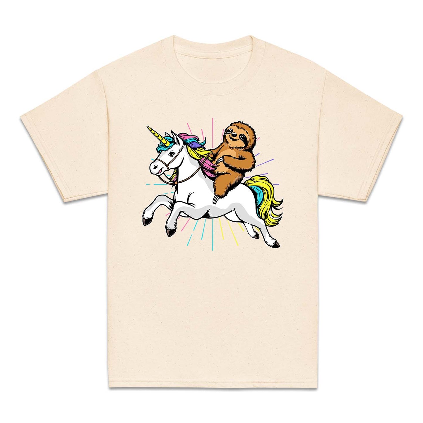 Sloth Riding Unicorn Magical Sloth Fantasy Animal | PRODUCT CODE: MAZAWSLOU