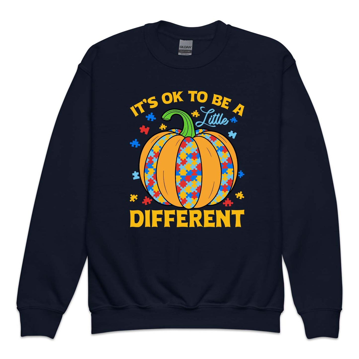 Halloween Autism Awareness It's Ok To Be A Little Different | PRODUCT CODE: HLTKOBALTD