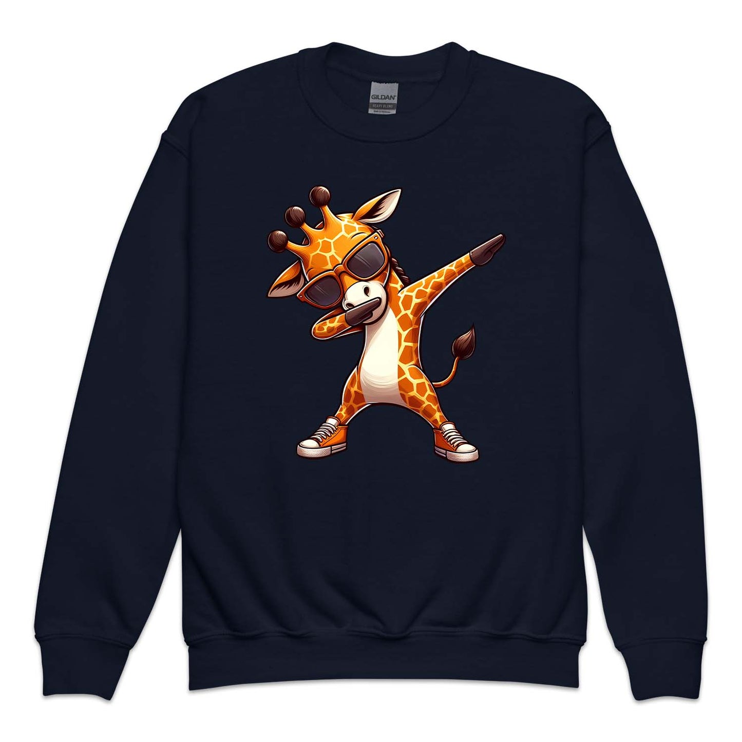 Giraffe Dabbing Safari Dance Fun Wildlife Animal | PRODUCT CODE: LMAGRFDAN